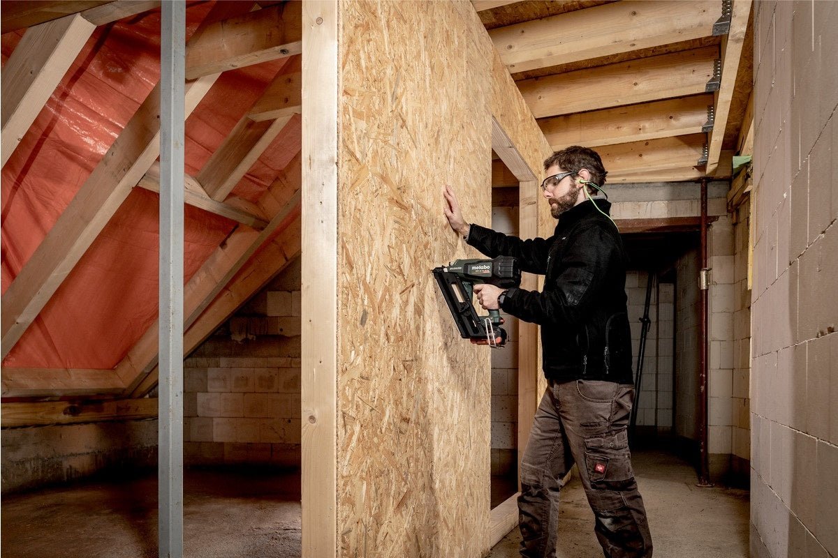 Metabo NFR 18 LTX 90 BL 18V Brushless Framing Nailer 50 - 90mm - Tool Only - AIMS Industrial Supplies