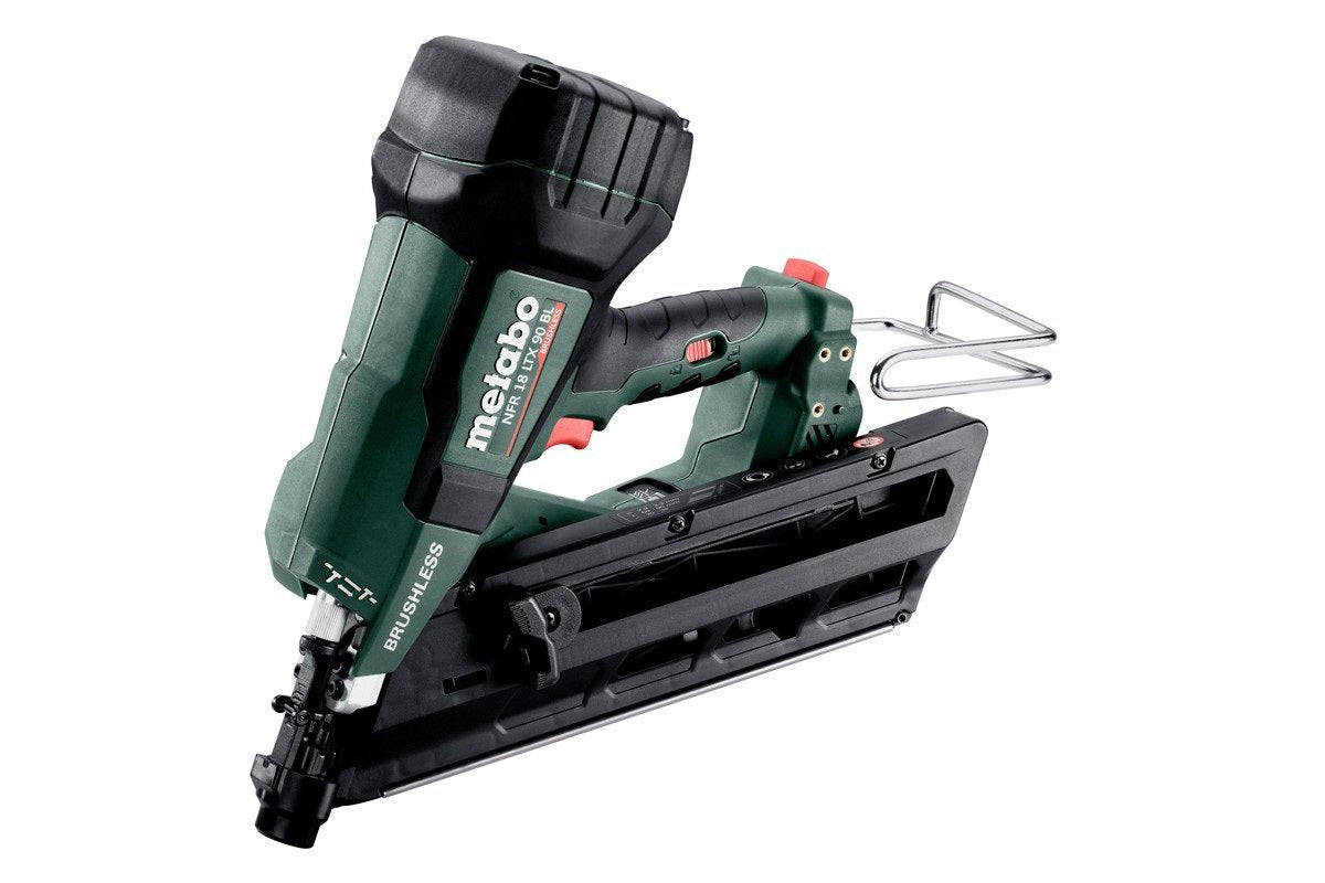 Metabo NFR 18 LTX 90 BL 18V Brushless Framing Nailer 50 - 90mm - Tool Only - AIMS Industrial Supplies