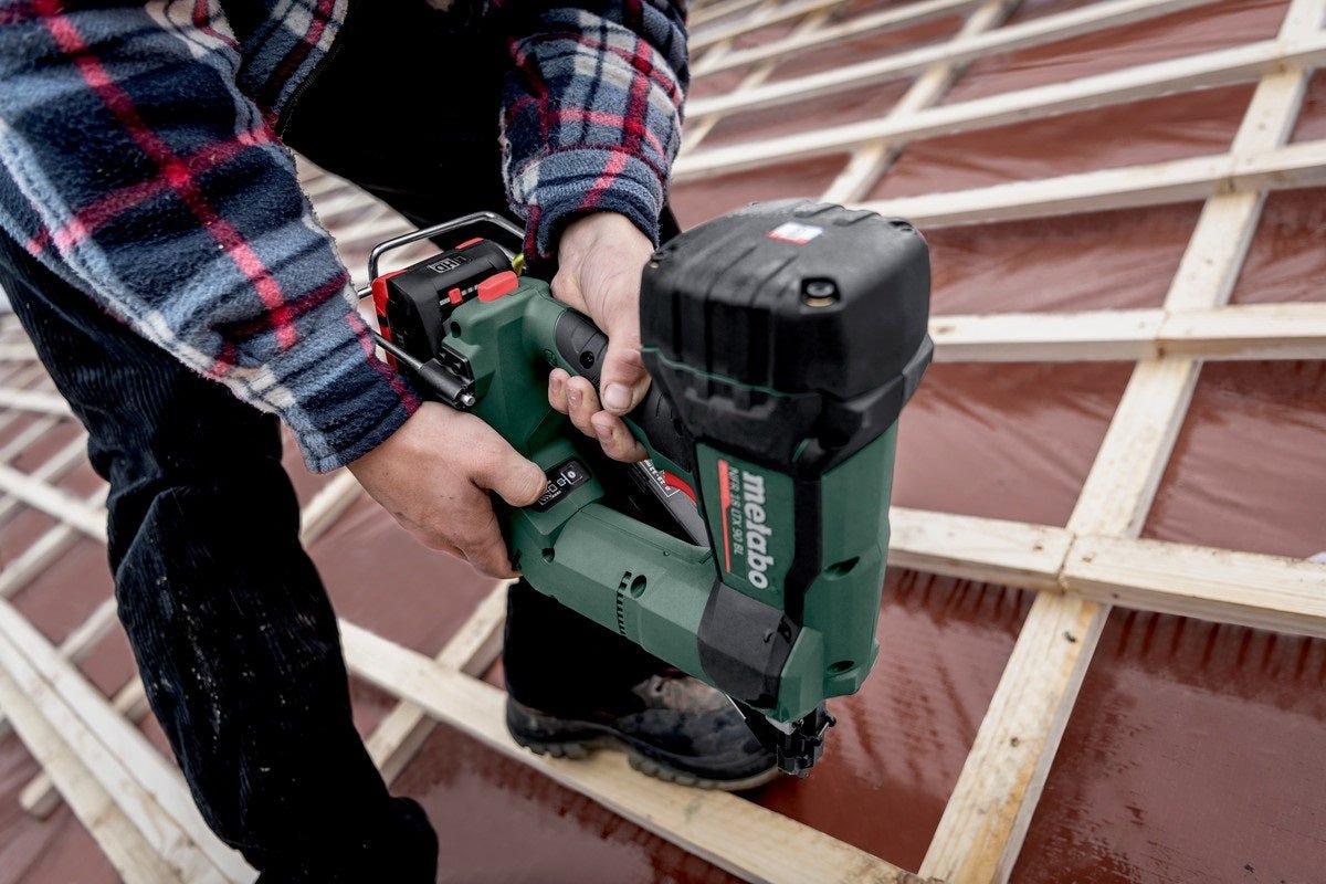 Metabo NFR 18 LTX 90 BL 18V Brushless Framing Nailer 50 - 90mm - Tool Only - AIMS Industrial Supplies