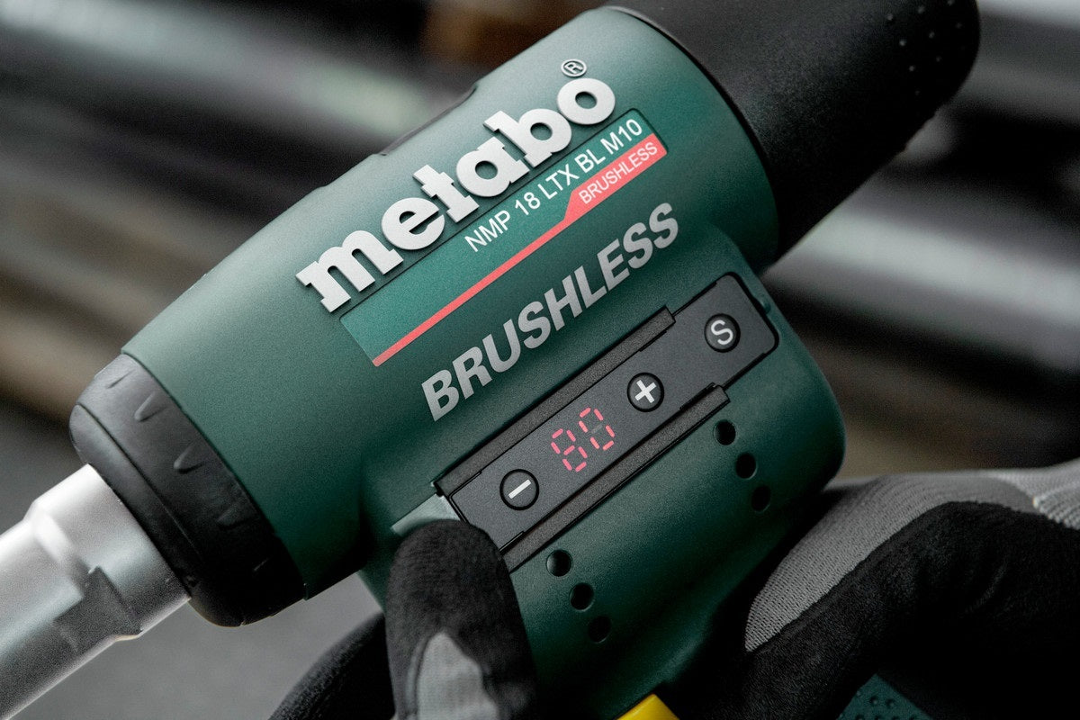 Metabo NMP 18 LTX BL M10 18V Cordless Blind Rivet Nut Gun (Tool Only) - 6017888405