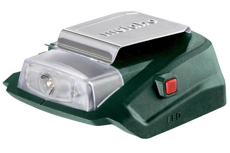 Metabo PA 14.4-18 LED-USB 14.4/18V Power Adapter with 12V Connection - AIMS Industrial Supplies
