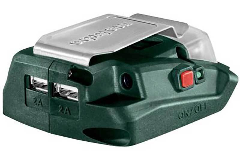 Metabo PA 14.4-18 LED-USB 14.4/18V Power Adapter with 12V Connection - AIMS Industrial Supplies