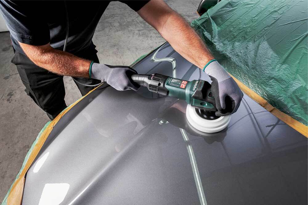 Metabo PE 15-20 RT 1500W 180mm Angle Polisher 300-1900rpm 615200000 - AIMS Industrial Supplies