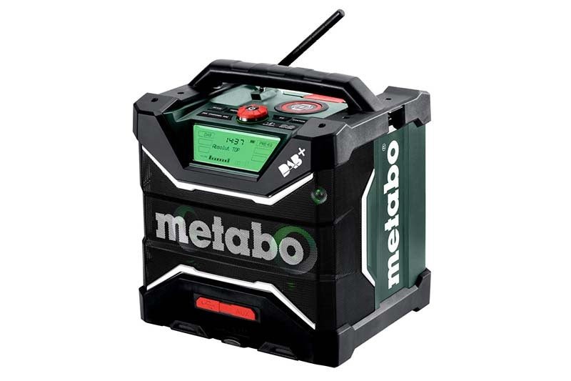 Metabo RC 12 - 18 32W BT DAB+ Cordless Worksite Radio (Tool Only) - AIMS Industrial Supplies