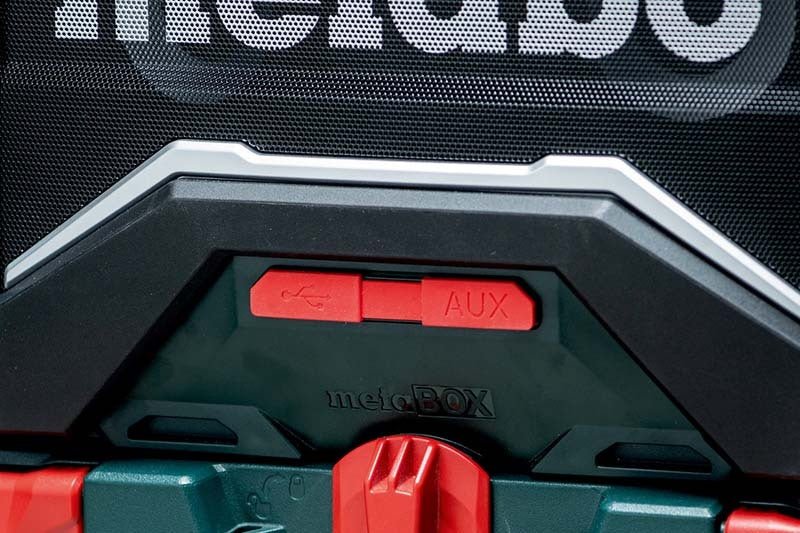 Metabo RC 12 - 18 32W BT DAB+ Cordless Worksite Radio (Tool Only) - AIMS Industrial Supplies