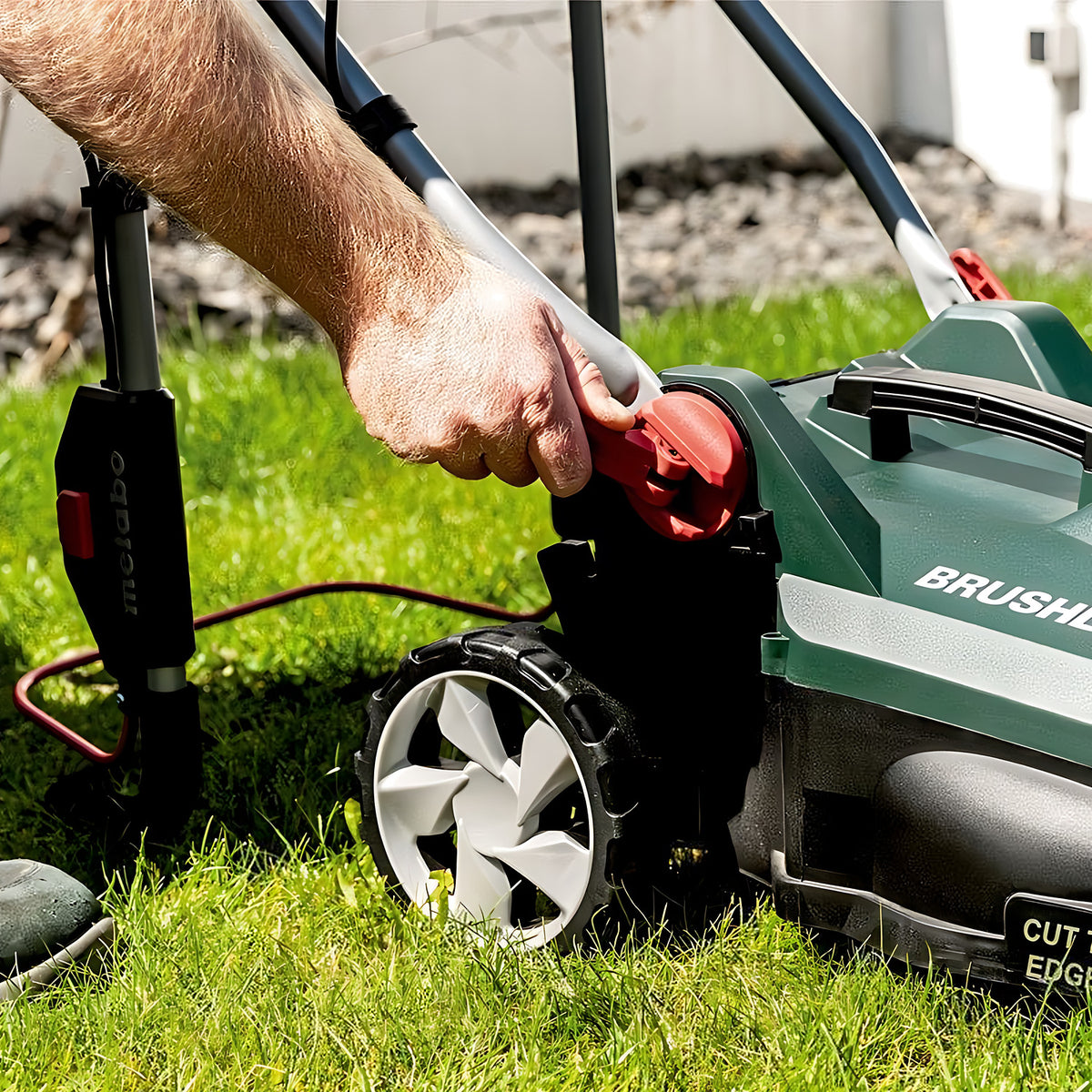 Metabo RM 36-18 LTX BL 36 Twin 18V 360mm Cordless Lawn Mower (Tool Only) - 601716850