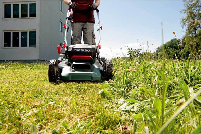 Metabo RM 36-18 LTX BL 46 Cordless Lawn Mower, 18V (Tool Only) - AIMS Industrial Supplies