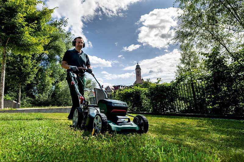 Metabo RM 36-18 LTX BL 46 Cordless Lawn Mower, 18V (Tool Only) - AIMS Industrial Supplies