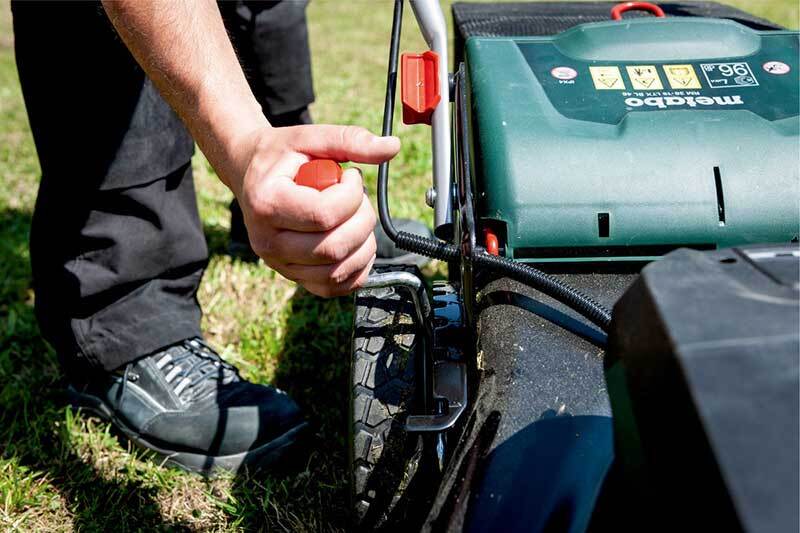 Metabo RM 36-18 LTX BL 46 Cordless Lawn Mower, 18V (Tool Only) - AIMS Industrial Supplies