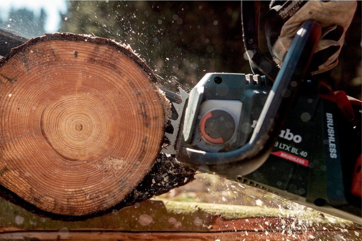 Metabo SB 18 LTX - 3 BL I Metal 2 x 18V Brushless Chainsaw 400mm - Tool Only - AIMS Industrial Supplies