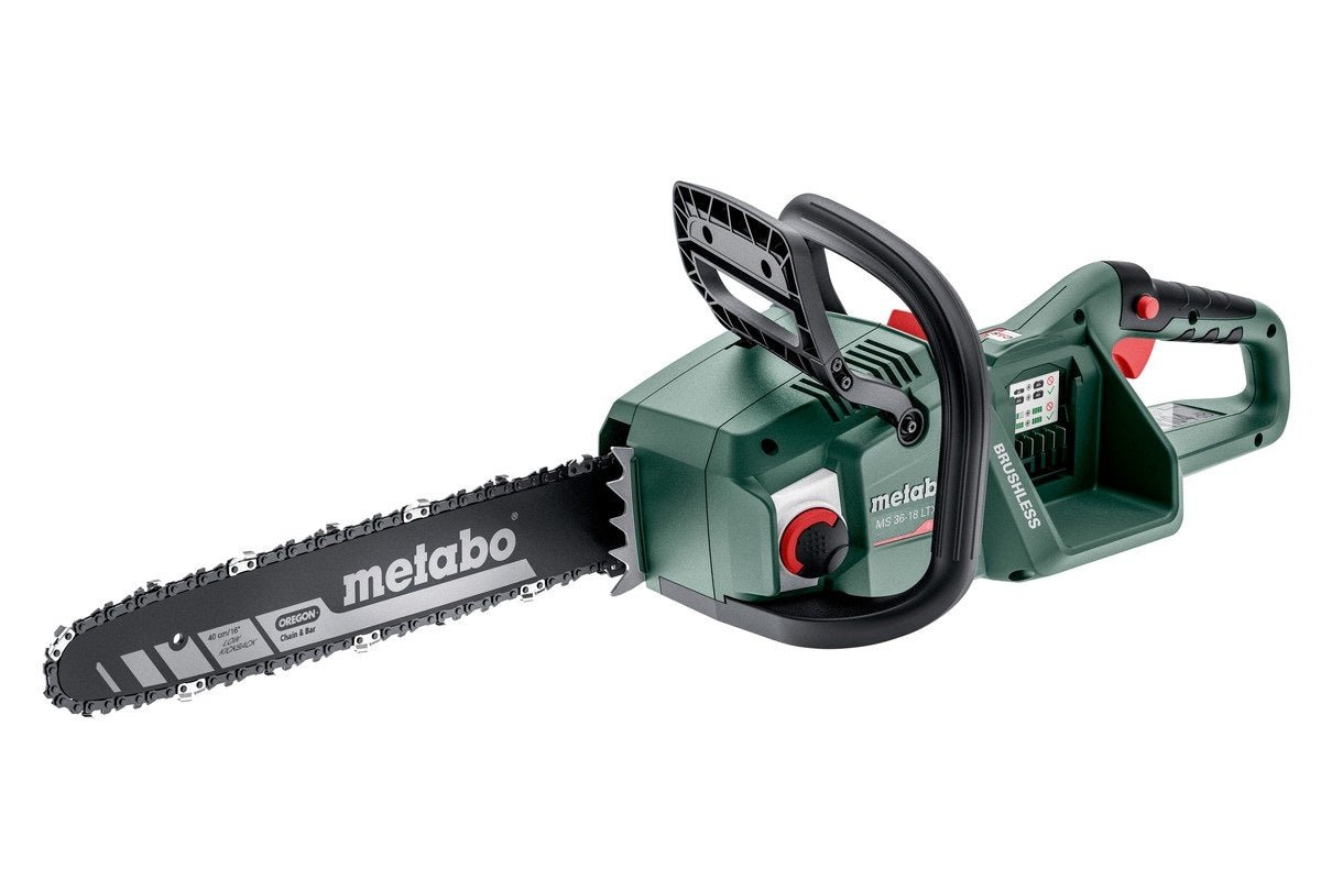 Metabo SB 18 LTX - 3 BL I Metal 2 x 18V Brushless Chainsaw 400mm - Tool Only - AIMS Industrial Supplies
