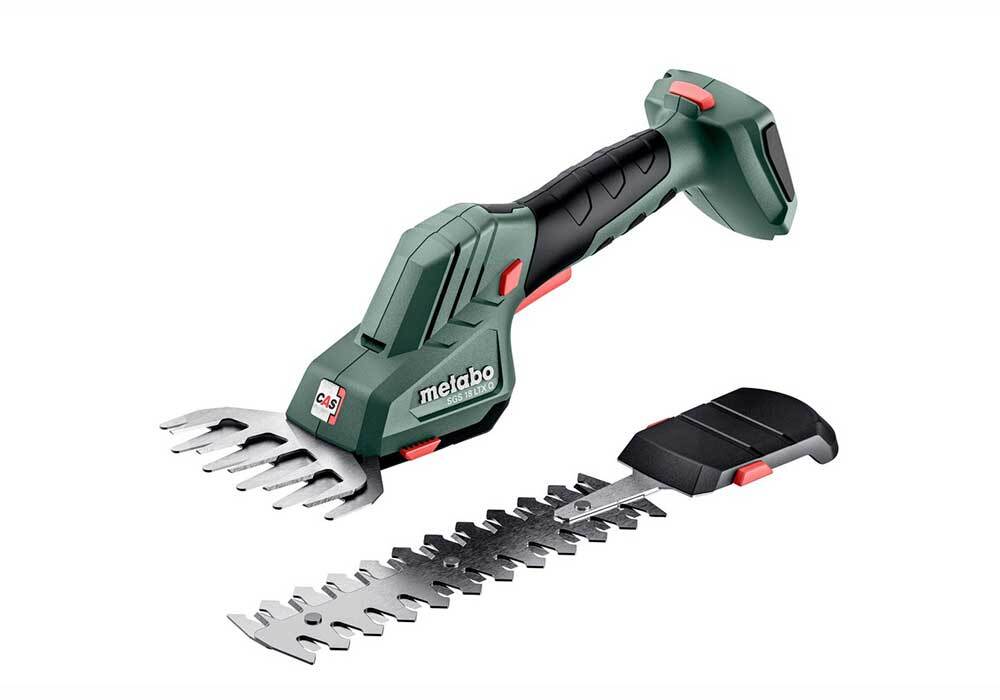 Metabo SGS 18 LTX Q Cordless Shrub & Grass Shear, 18V (Tool Only) - AIMS Industrial Supplies