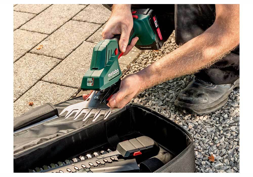 Metabo SGS 18 LTX Q Cordless Shrub & Grass Shear, 18V (Tool Only) - AIMS Industrial Supplies