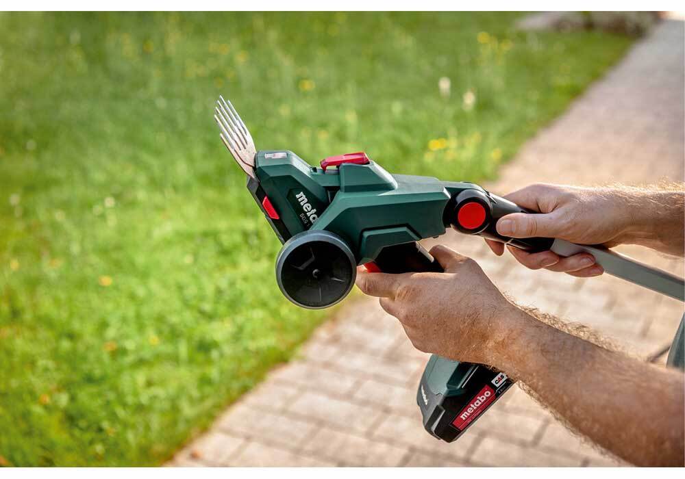 Metabo SGS 18 LTX Q Cordless Shrub & Grass Shear, 18V (Tool Only) - AIMS Industrial Supplies