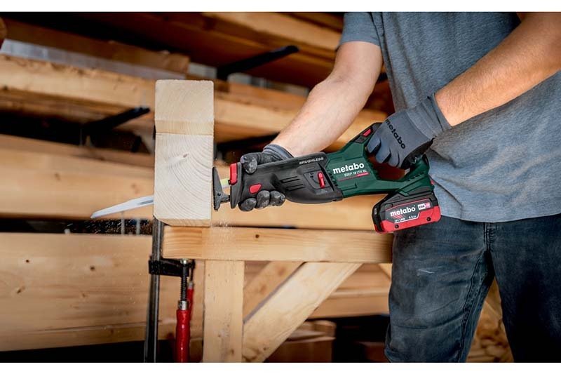 Metabo SSEP 18 LT BL 18V Cordless Sabre Saw - Tool Only - AIMS Industrial Supplies