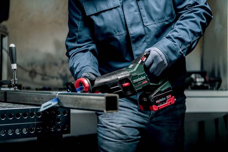 Metabo SSEP 18 LT BL 18V Cordless Sabre Saw - Tool Only - AIMS Industrial Supplies