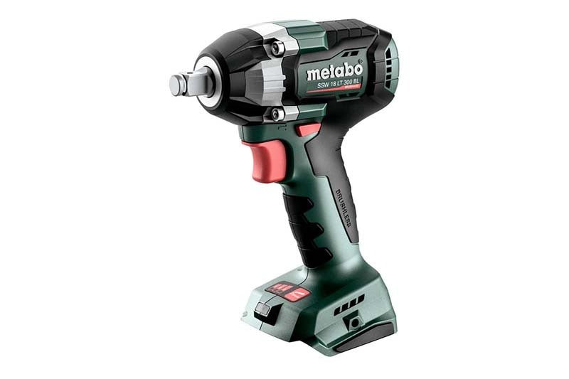 Metabo SSW 18 LT 300 BL 18V Cordless Impact Wrench - Tool Only - AIMS Industrial Supplies