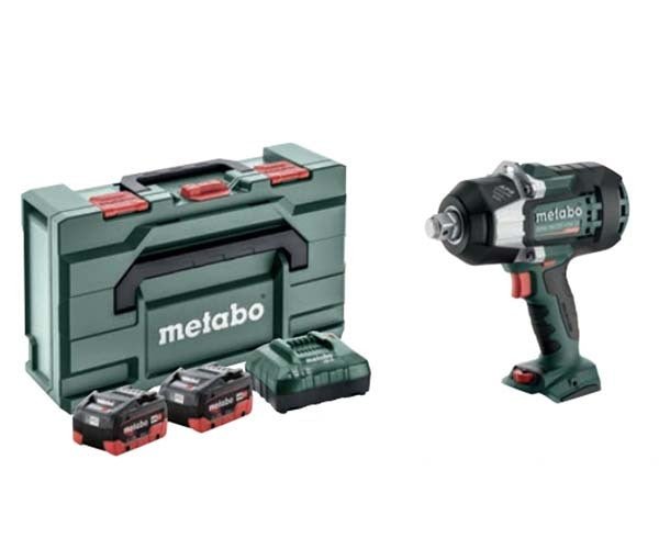 Metabo SSW 18 LTX 1750 BL 5.5 K 18V Brushless 3/4" Impact Wrench 1750Nm Kit - AIMS Industrial Supplies