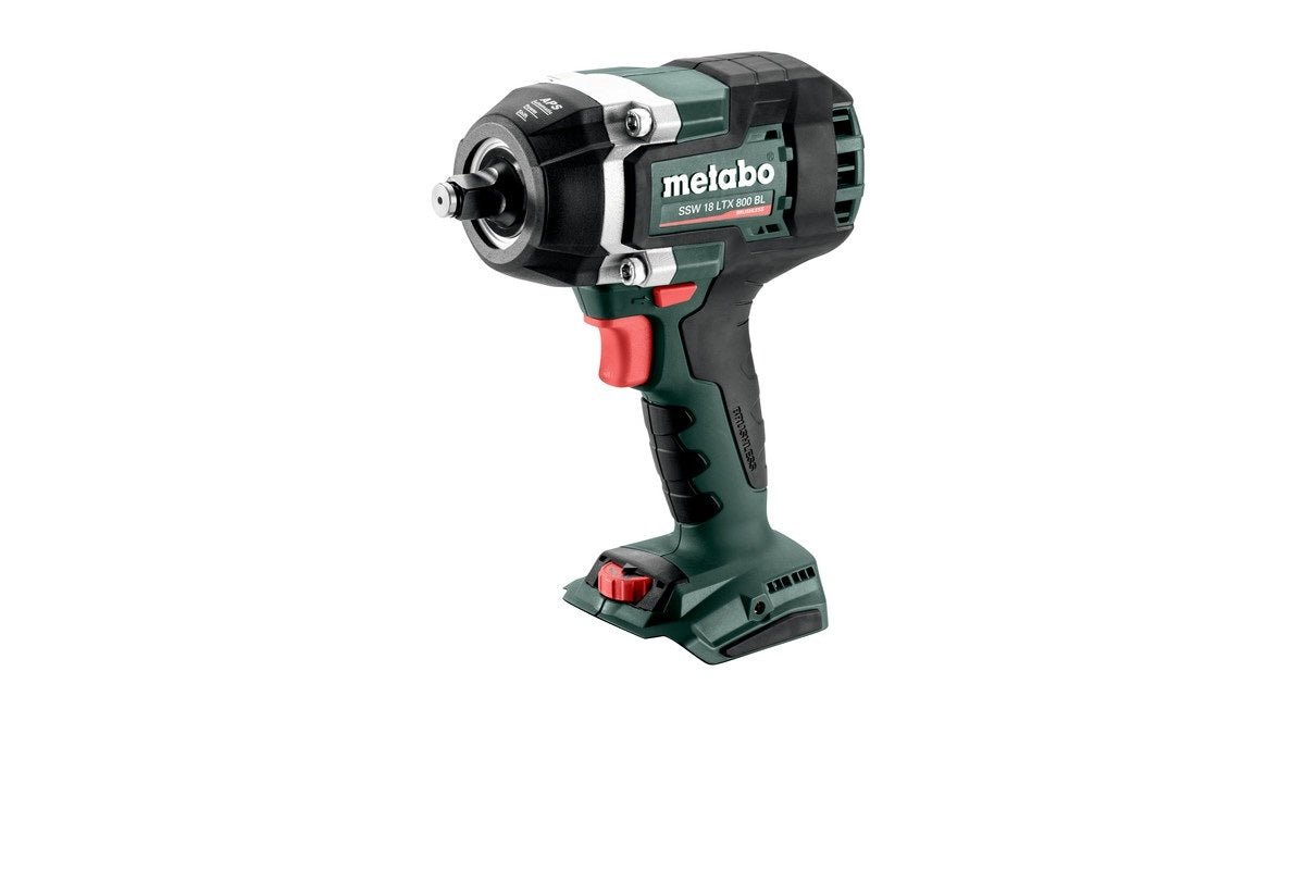 Metabo SSW 18 LTX 800 BL 18V Brushless 1/2" Impact Wrench 800Nm - Tool Only - AIMS Industrial Supplies