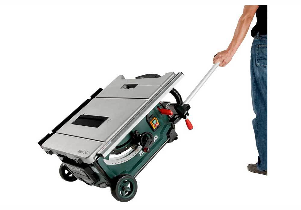 Metabo Table Saw 740 x 750 x 355mm, TCT Blade 254 x 30mm - TS 254 - AIMS Industrial Supplies