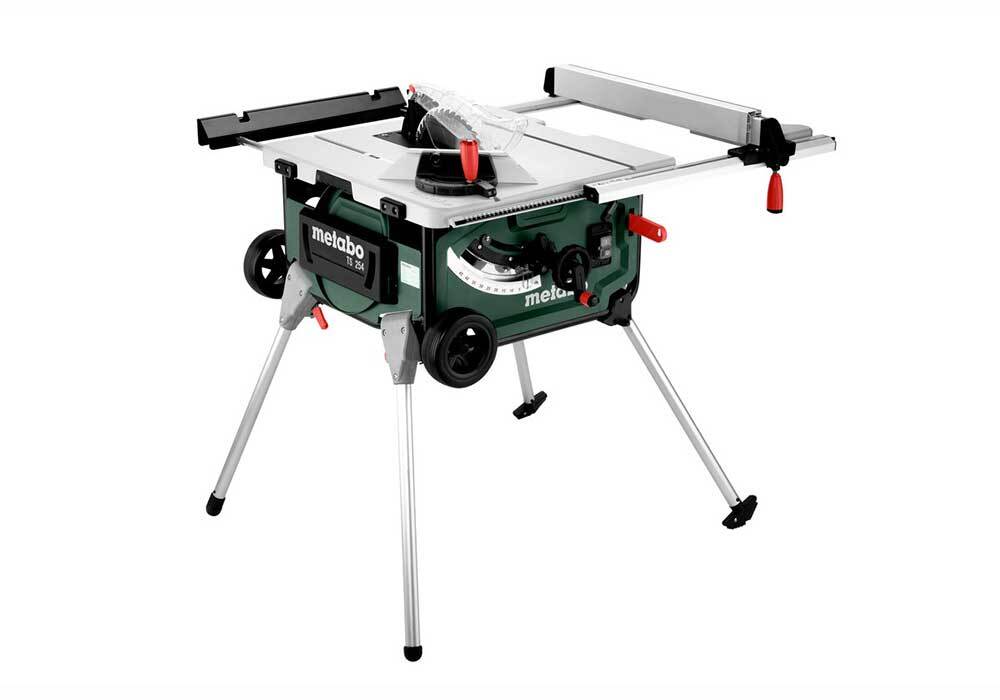 Metabo Table Saw 740 x 750 x 355mm, TCT Blade 254 x 30mm - TS 254 - AIMS Industrial Supplies