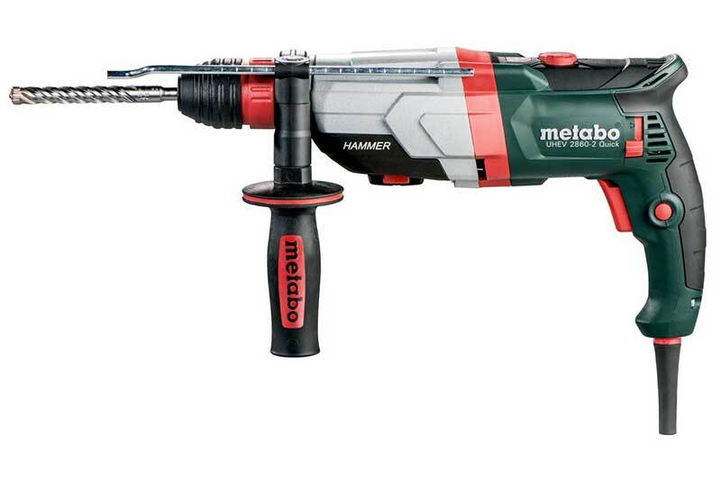 Metabo UHEV 2860-2 Quick 1100W, SDS Plus, Rotary Hammer 4 Mode - AIMS Industrial Supplies
