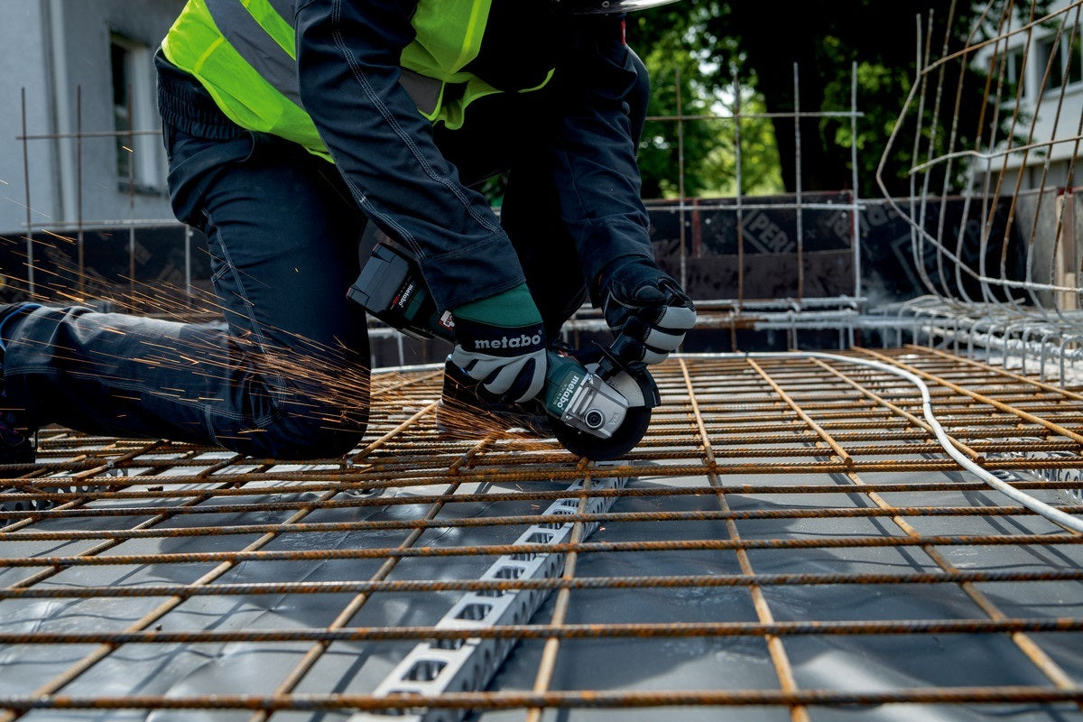 Metabo W 18 L BL 9-125 18V Brushless 125mm Angle Grinder - Tool Only7