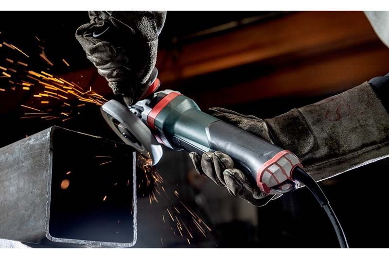 Metabo WEPBA 19 - 125 Q DS M - Brush Angle Grinder - 613114190 - AIMS Industrial Supplies