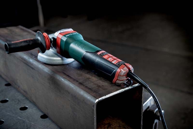 Metabo WEPBA 19 - 125 Q DS M - Brush Angle Grinder - 613114190 - AIMS Industrial Supplies
