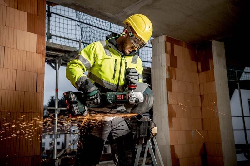 Metabo WPB 36 - 18 LTX BL 24 - 230 Quick Cordless Angle Grinder (Tool Only) - AIMS Industrial Supplies