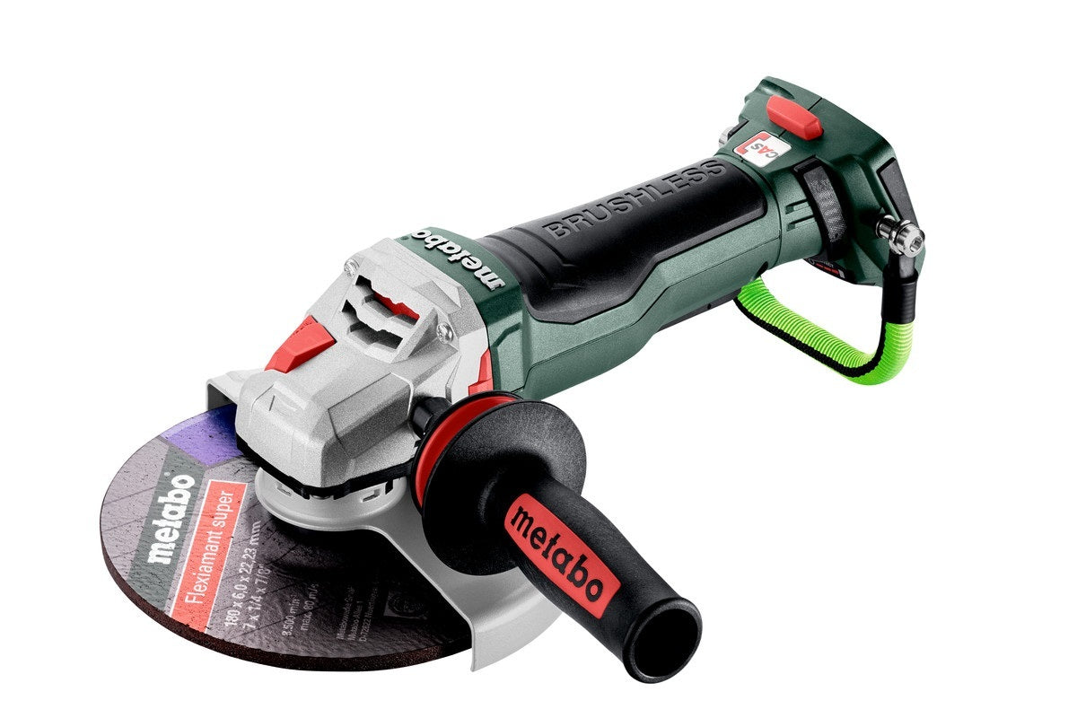 Metabo WPBA 18 LTX BL 15-180 Quick DS 18V Brushless 180mm Angle Grinder W/ Paddle Switch1