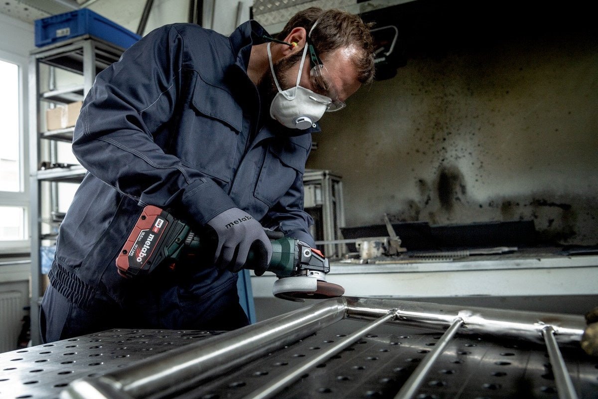 Metabo WVB 18 LT BL 11 - 125 18V Brushless 125mm Angle Grinder W/ Variable Speed - Tool Only - AIMS Industrial Supplies