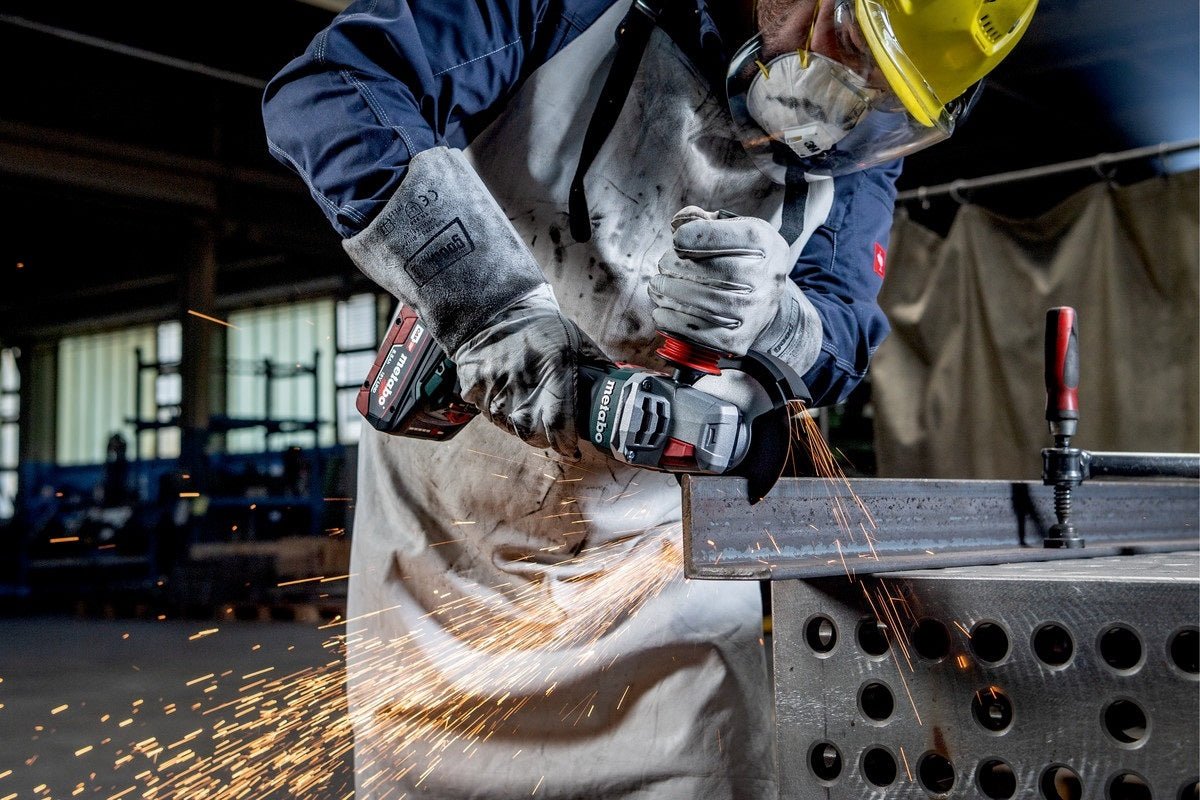 Metabo WVB 18 LT BL 15 - 125 Quick 18V Brushless 125mm Angle Grinder W/ Variable Speed 1500W - AIMS Industrial Supplies