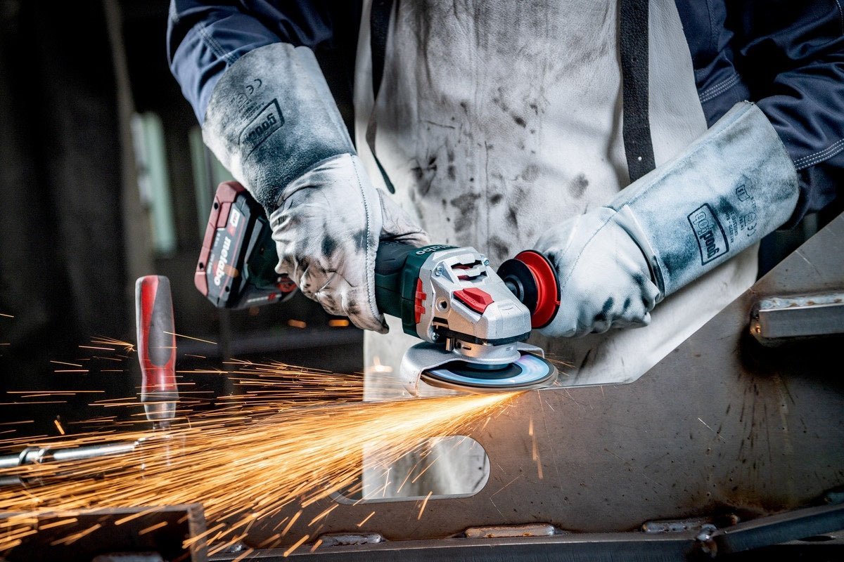 Metabo WVB 18 LT BL 15 - 125 Quick 18V Brushless 125mm Angle Grinder W/ Variable Speed 1500W - AIMS Industrial Supplies