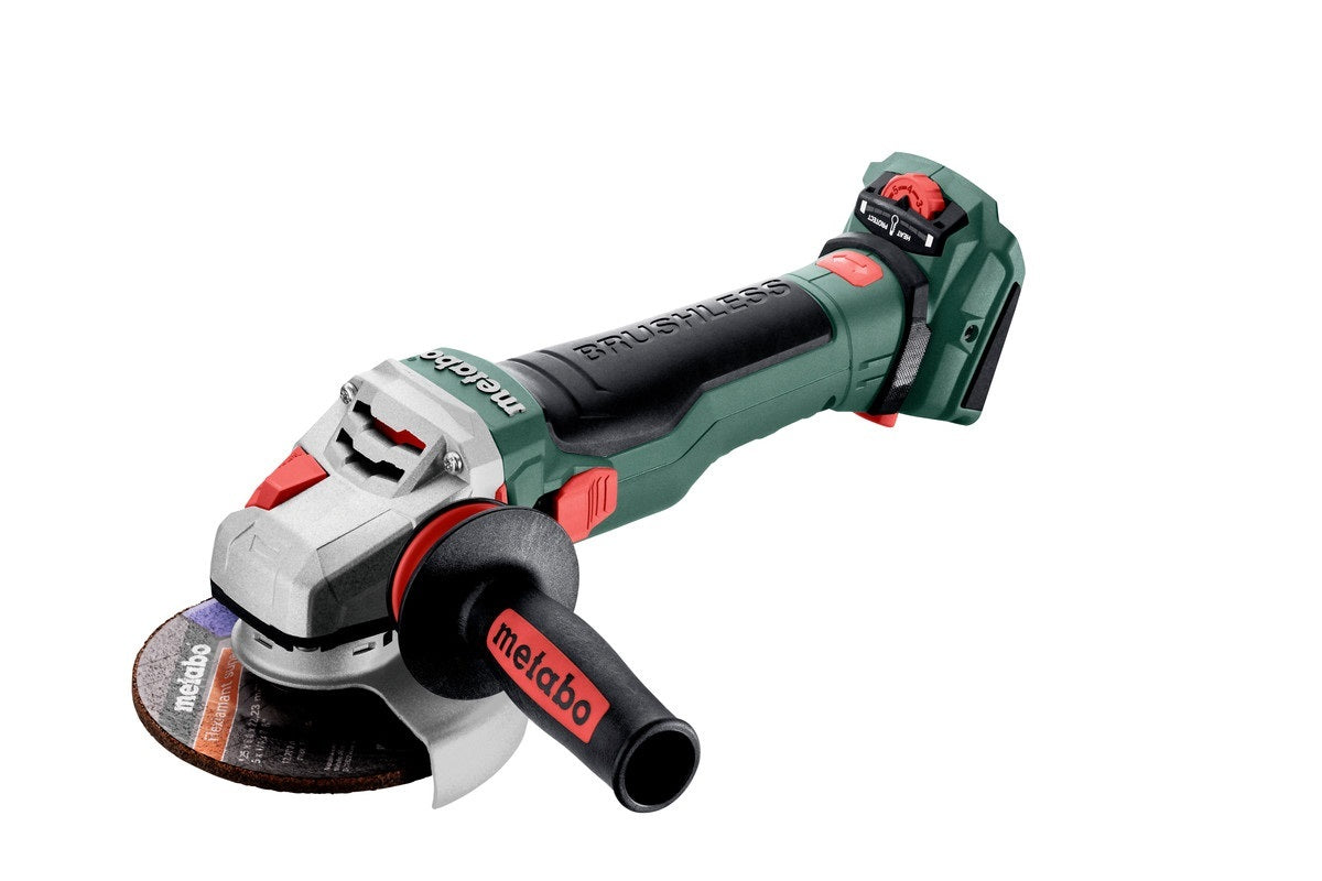 Metabo WVB 18 LT BL 15-125 Quick 18V Brushless 125mm Angle Grinder W/ Variable Speed 1500W1