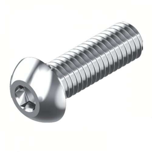 Metric Button Socket Head Screw - 304 Stainless Steel - AIMS Industrial Supplies