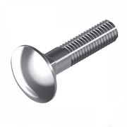 Metric Cup Head Square Neck Bolt - 316 Stainless Steel - AIMS Industrial Supplies