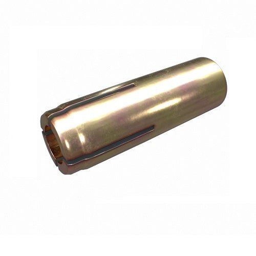 Metric Drop-in Anchor - Carbon Steel Zinc Yellow Finish - AIMS Industrial Supplies