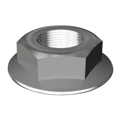 Metric Fine Hex Flange Nut Serrated Class 8 Zinc Yellow1