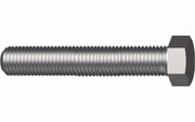 Metric Fine Hex Set Screw Class 8.8 Plain / Black - AIMS Industrial Supplies