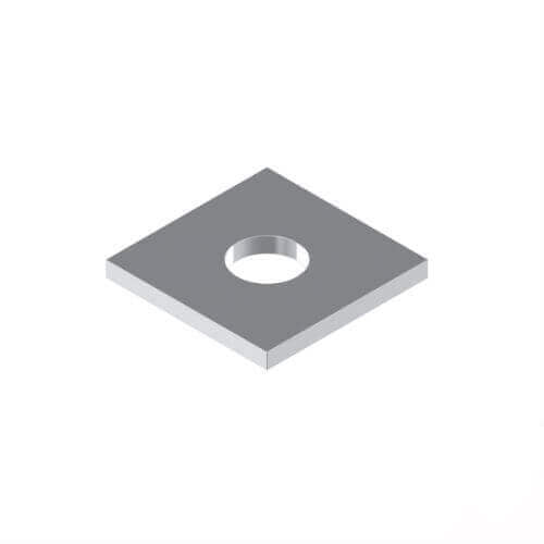 Metric Flat Square Washer - 316 Stainless Steel - AIMS Industrial Supplies