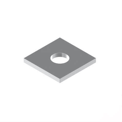 Metric Flat Square Washer - 316 Stainless Steel - AIMS Industrial Supplies