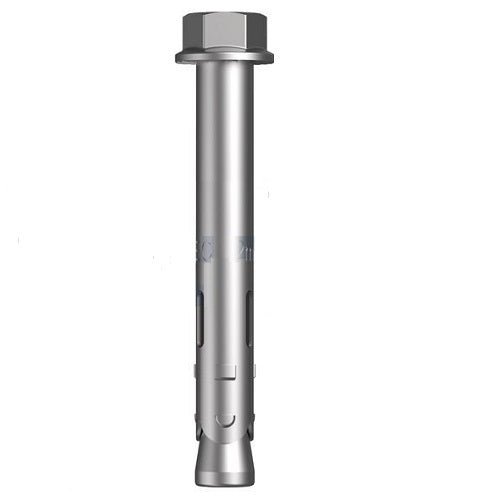 Metric Hex Flange Nut Sleeve Anchor - Carbon Steel Mechanical Galvanised - AIMS Industrial Supplies