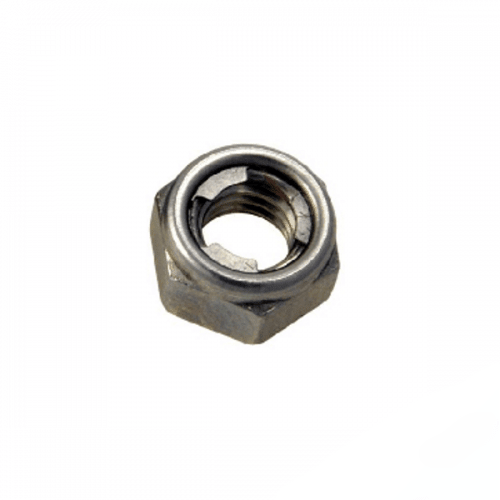 Metric Hex Loch Nut - 304 Stainless Steel - AIMS Industrial Supplies