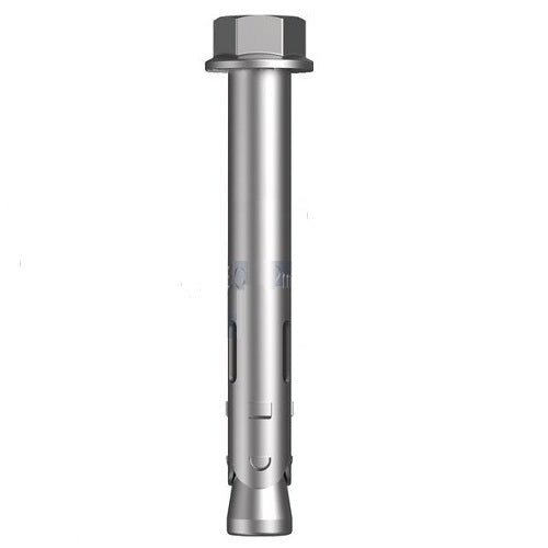Metric Hex Nut Sleeve Anchor - Carbon Steel Zinc Yellow Finish - AIMS Industrial Supplies