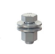Metric Purlin Bolt & Nut Assembly - Grade 4.6 Mild Steel Zinc Finish - AIMS Industrial Supplies