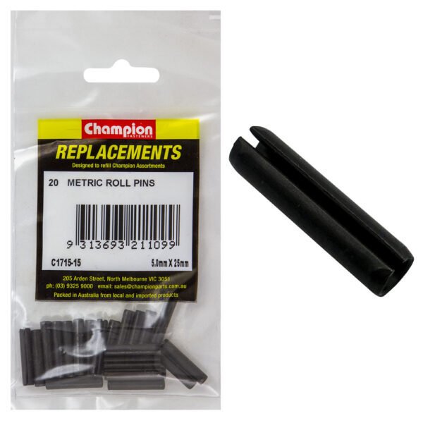 Metric Small Roll Pin Assortment Refill - AIMS Industrial Supplies
