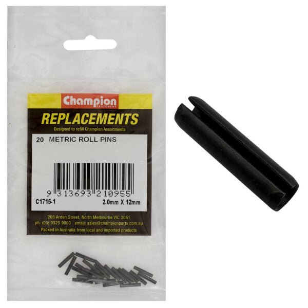 Metric Small Roll Pin Assortment Refill - AIMS Industrial Supplies