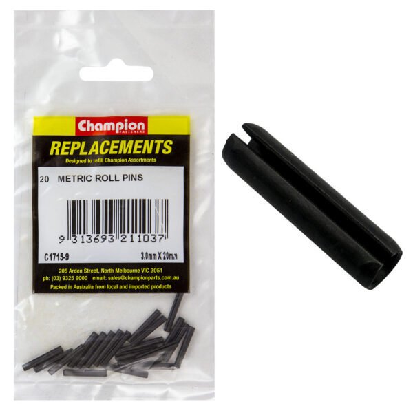 Metric Small Roll Pin Assortment Refill - AIMS Industrial Supplies