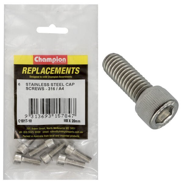 Metric Socket Head Cap Screw (316) Assortment Refill - AIMS Industrial Supplies